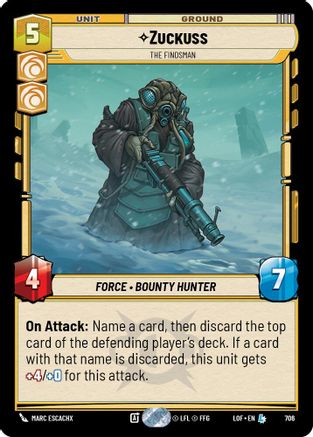 Zuckuss - The Findsman (Foil) (706) [Legends of the Force] Foil
