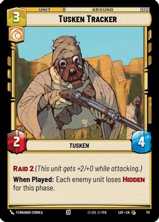 Tusken Tracker (Foil) (711) [Legends of the Force] Foil