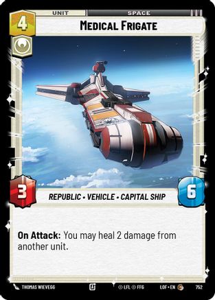 Medical Frigate (Foil) (752) [Legends of the Force] Foil