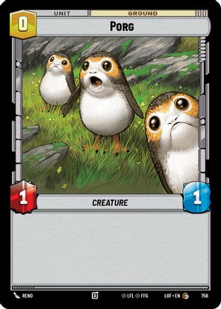 Porg (Foil) (756) [Legends of the Force] Foil