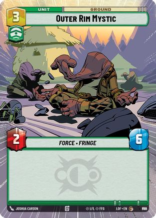 Outer Rim Mystic (Hyperspace Foil) (852) [Legends of the Force] Foil