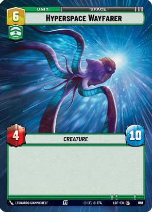 Hyperspace Wayfarer (Hyperspace Foil) (859) [Legends of the Force] Foil