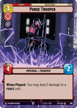 Purge Trooper (Hyperspace Foil) (873) [Legends of the Force] Foil