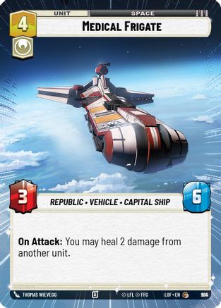 Medical Frigate (Hyperspace Foil) (990) [Legends of the Force] Foil