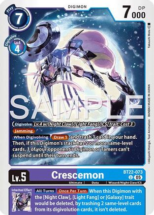 Crescemon  (BT22-073) [Cyber Eden]