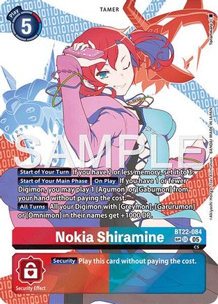 Nokia Shiramine (SP)  (BT22-084) [Cyber Eden] Foil