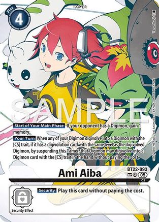 Ami Aiba (SP)  (BT22-093) [Cyber Eden] Foil