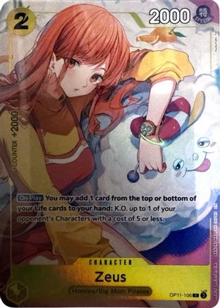 Zeus (Official Playmat -Bandai Card Games Fest 24-25 Edition-) [One Piece Promotion Cards] Rare