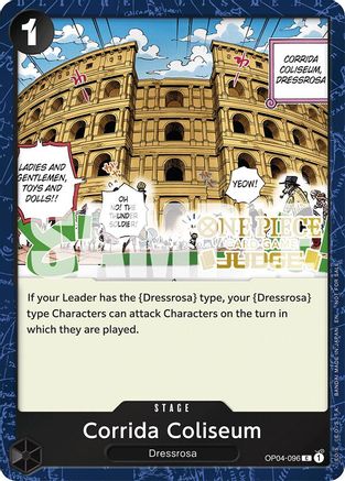 Corrida Coliseum (Judge Pack Vol. 6) [One Piece Promotion Cards] Common