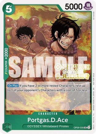 Portgas.D.Ace (Judge Pack Vol. 6) [One Piece Promotion Cards] Uncommon