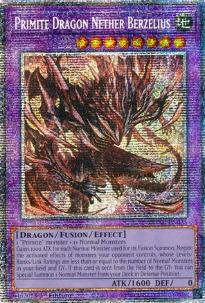 Primite Dragon Nether Berzelius (Starlight Rare) [DUAD-EN035] Starlight Rare