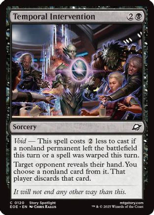 Temporal Intervention (EOE-120) - Edge of Eternities