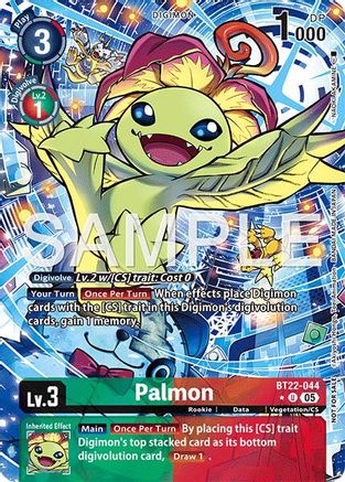 Palmon (Box Topper)  (BT22-044) [Cyber Eden] Foil