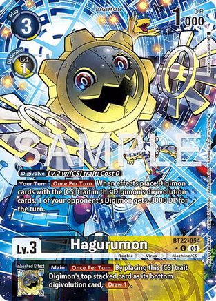 Hagurumon (Box Topper)  (BT22-054) [Cyber Eden] Foil