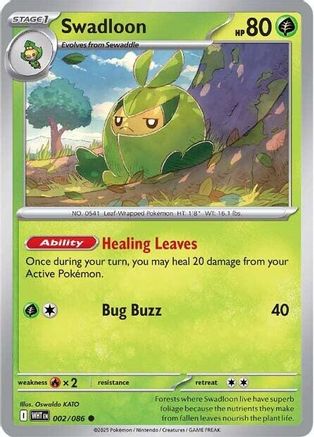 Swadloon  002/086 [SV White Flare] (Reverse Holofoil)