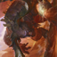 Moraug, Fury of Akoum // Moraug, Fury of Akoum (AZNR-066) - Zendikar Rising Art Series (Borderless) Foil