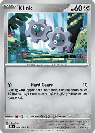 Klink  061/086 [SV Black Bolt] (Reverse Holofoil)