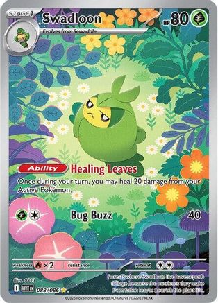 Swadloon 088/086 [SV White Flare] (Holofoil)