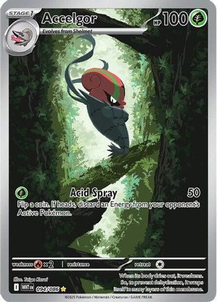 Accelgor 094/086 [SV White Flare] (Holofoil)