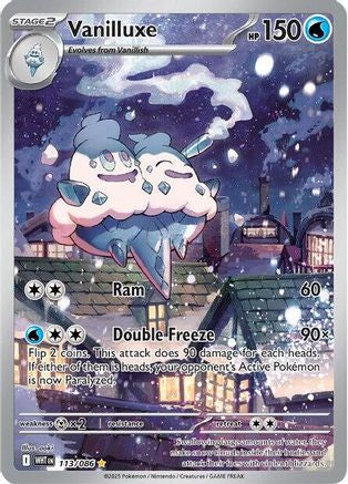 Vanilluxe 113/086 [SV White Flare] (Holofoil)