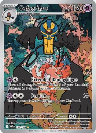 Cofagrigus 123/086 [SV White Flare] (Holofoil)
