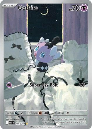 Gothita 124/086 [SV White Flare] (Holofoil)