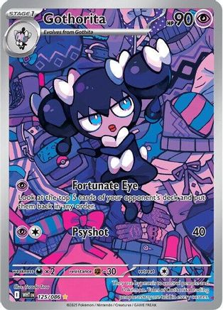 Gothorita 125/086 [SV White Flare] (Holofoil)