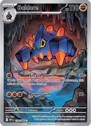 Boldore 128/086 [SV White Flare] (Holofoil)