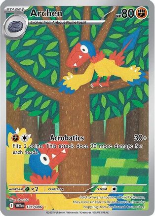 Archen 131/086 [SV White Flare] (Holofoil)