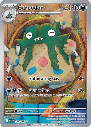 Garbodor 141/086 [SV White Flare] (Holofoil)