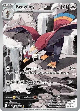 Braviary 155/086 [SV Black Bolt] (Holofoil)