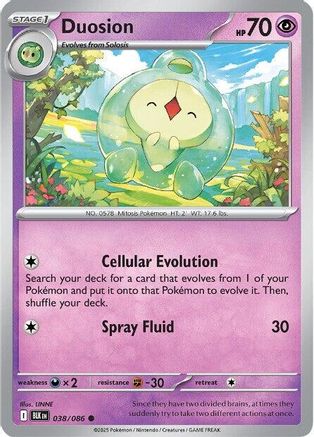 Duosion  038/086 [SV Black Bolt] (Reverse Holofoil)