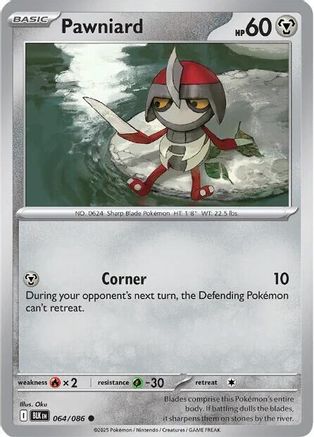 Pawniard  064/086 [SV Black Bolt] (Non-Foil)