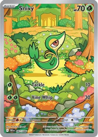 Snivy 087/086 [SV Black Bolt] (Holofoil)
