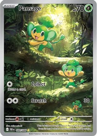 Pansage 089/086 [SV Black Bolt] (Holofoil)