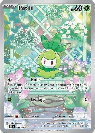 Petilil 091/086 [SV Black Bolt] (Holofoil)
