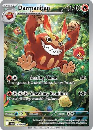 Darmanitan 098/086 [SV Black Bolt] (Holofoil)