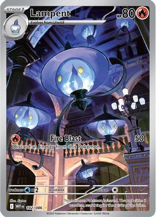 Lampent  102/086  102/086 [SV White Flare] (Holofoil)