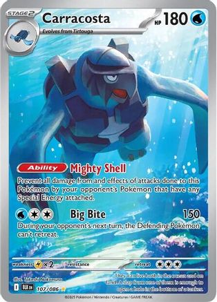 Carracosta 107/086 [SV Black Bolt] (Holofoil)