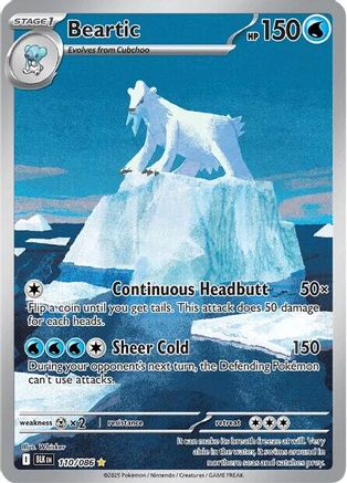 Beartic 110/086 [SV Black Bolt] (Holofoil)