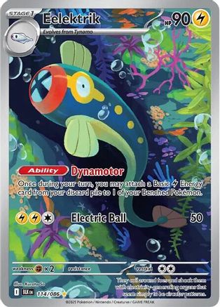 Eelektrik 114/086 [SV Black Bolt] (Holofoil)