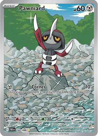 Pawniard 142/086 [SV Black Bolt] (Holofoil)