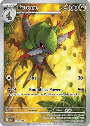 Fraxure 146/086 [SV Black Bolt] (Holofoil)
