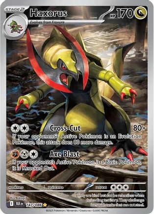 Haxorus 147/086 [SV Black Bolt] (Holofoil)