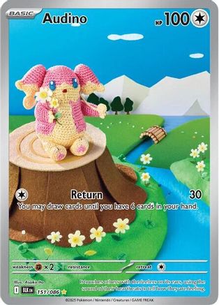 Audino 151/086 [SV Black Bolt] (Holofoil)