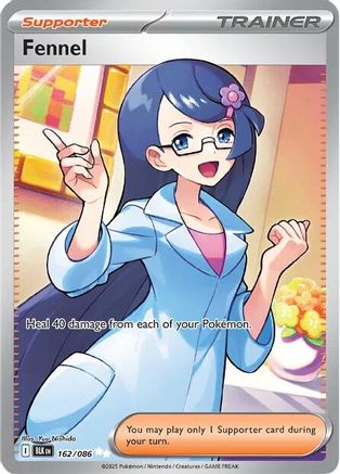 Fennel  162/086  162/086 [SV Black Bolt] (Holofoil)
