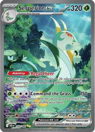 Serperior ex 164/086 [SV Black Bolt] (Holofoil)