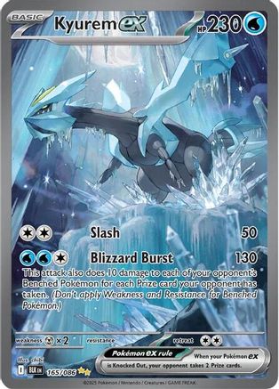 Kyurem ex 165/086 [SV Black Bolt] (Holofoil)