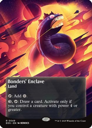 Bonders' Enclave (0049) (Borderless) (EOS-049) - Edge of Eternities: Stellar Sights