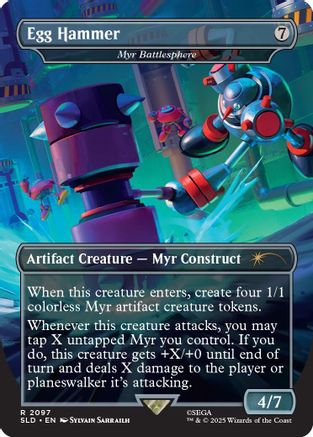 Egg Hammer - Myr Battlesphere (SLD-2097) - Secret Lair Drop Series